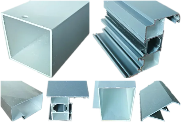 Þrýstið áli með álsniði Mill Finish